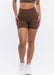 Evolve Apparel Super Scrunch Shorts - Chocolate