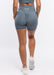 Evolve Apparel Super Scrunch Shorts - Steel Blue