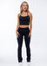 Evolve Apparel Vantage Cropped Tank - Black