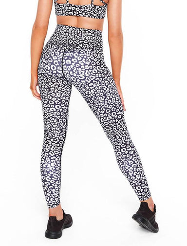 Leopard Full Length Tights - Be Activewear
