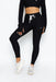 jem sporting XS / Black Repose leggings - black