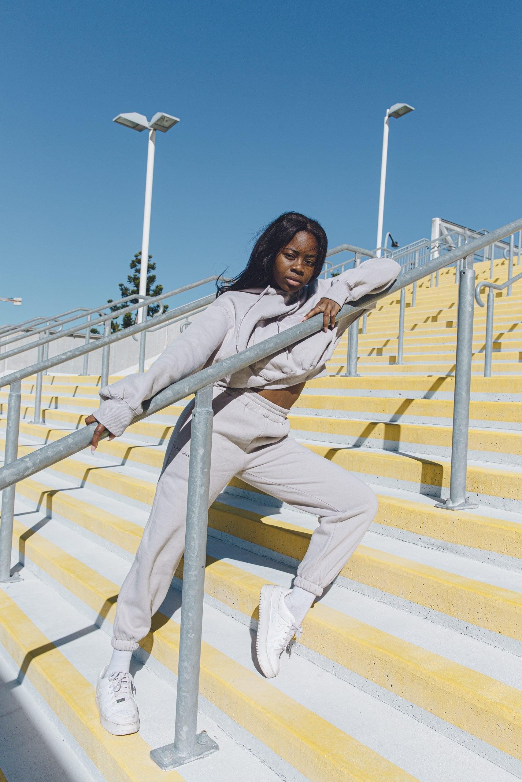 Kate Galliano LUXE Tracksuit Pants - Grey