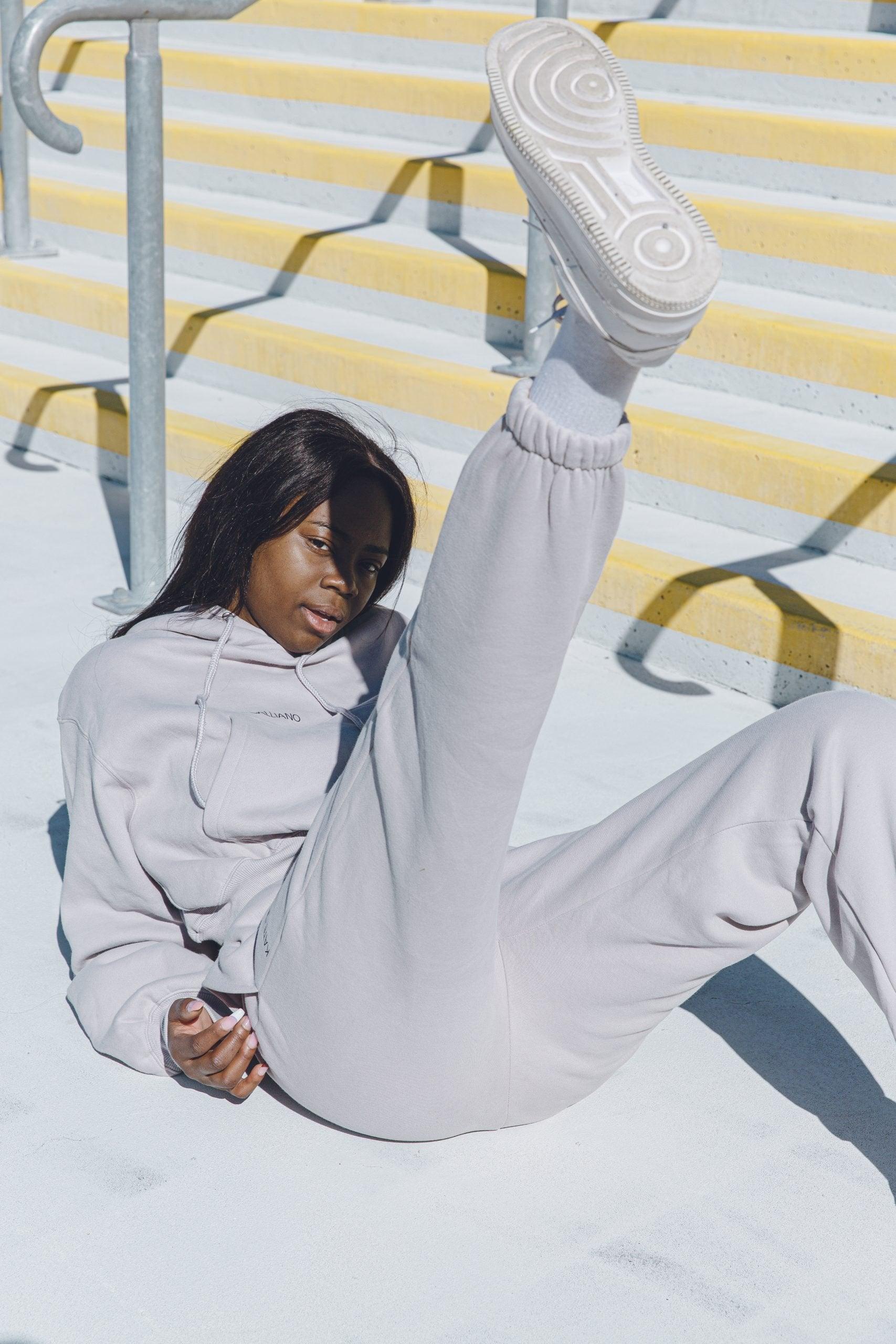 Kate Galliano LUXE Tracksuit Pants - Grey