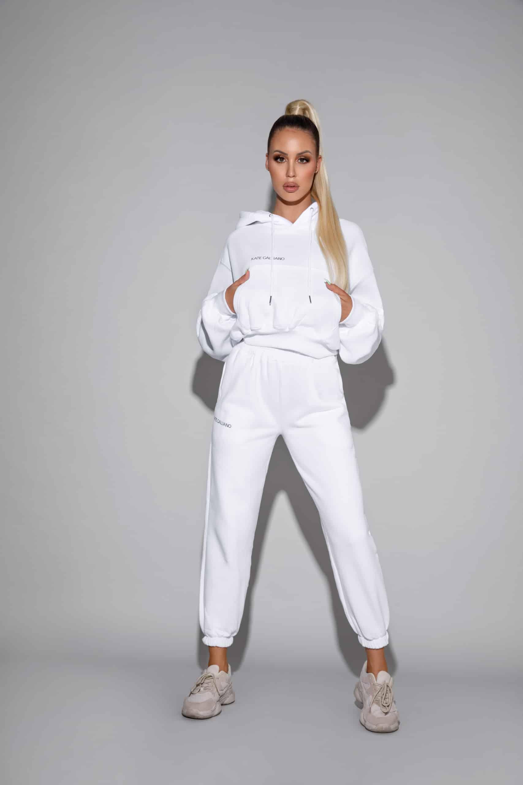 Kate Galliano LUXE Tracksuit Pants - White