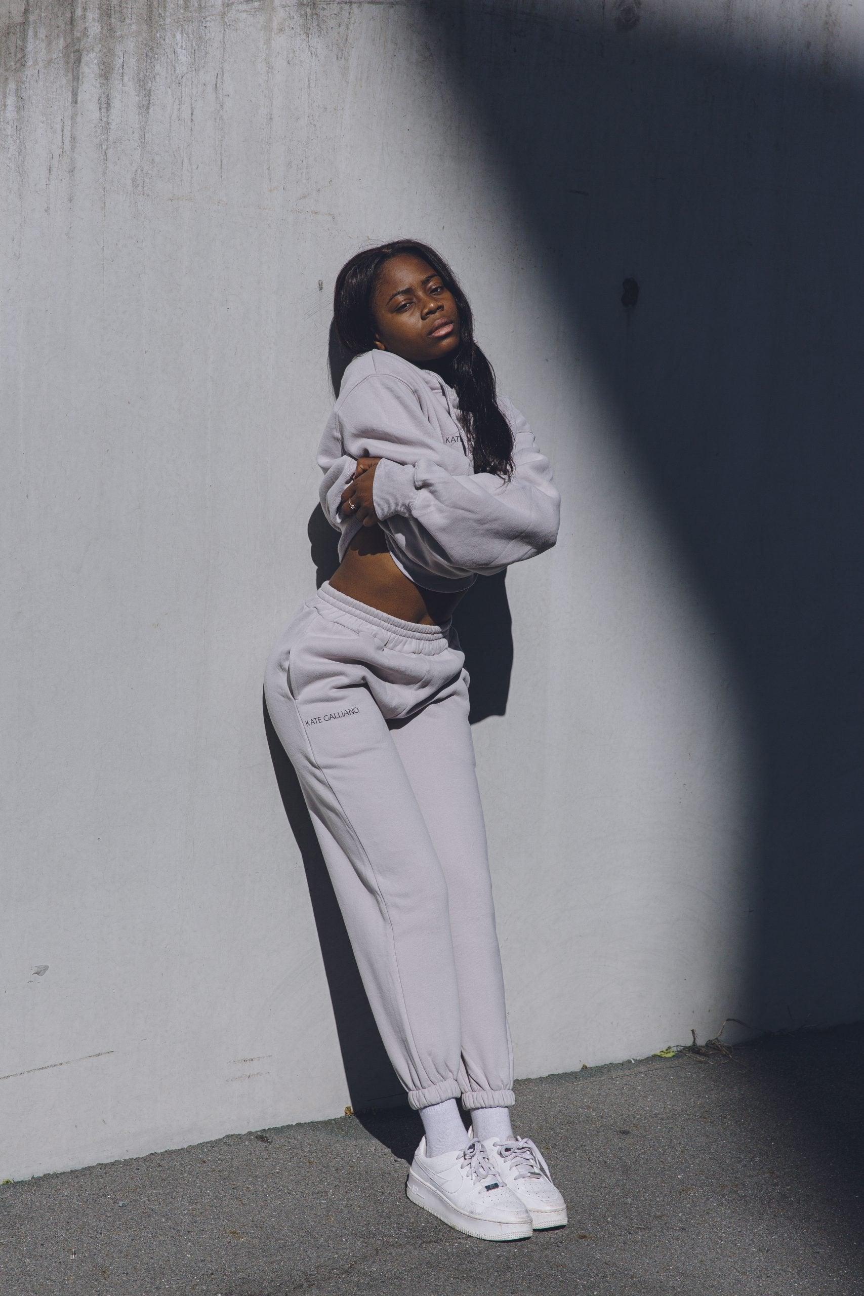 Luxe Tracksuit Pants  Grey  Be Activewear