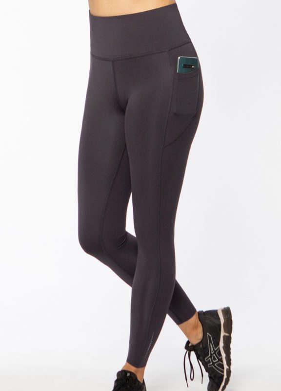 lasculpte Leggings Sustainable Activewear F/L High Waisted leggings with Pockets – Slate
