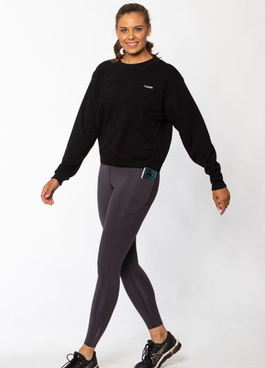 lasculpte Leggings Sustainable Activewear F/L High Waisted leggings with Pockets – Slate
