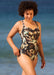 lasculpte Swimmers One Piece Dark Tropical