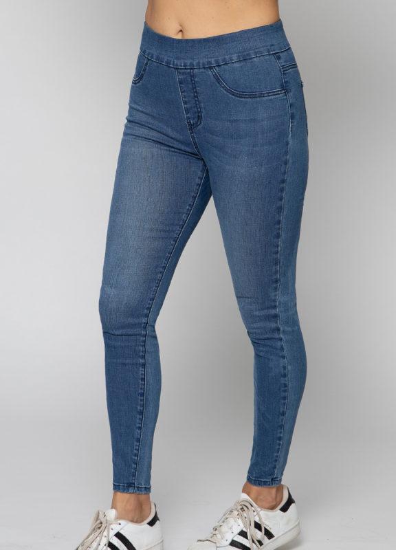 High waist tummy shaper jeans leggings