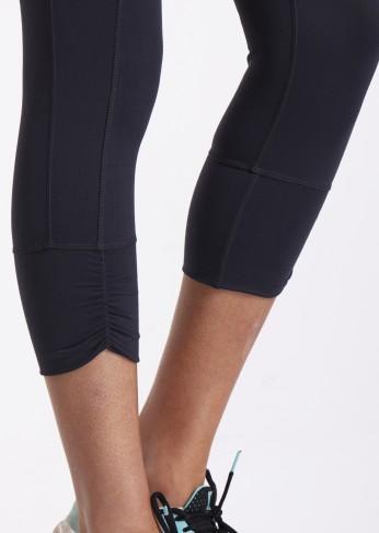 Contrast Trim Shaping Crop Tight - Be Activewear