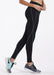 Shaping Contrast Trim F/L Tight - Black / Mint - Be Activewear