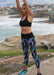 Shaping Printed Full Length Tight - Mint Print - Be Activewear