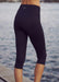 Slimming Compression Crop Tight - Black - Be Activewear