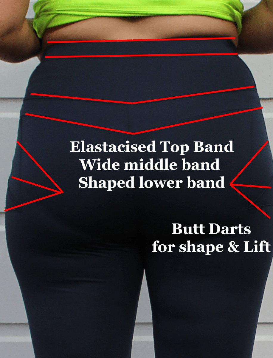 Lowanna Sports Tights High Waist Active Sculpt Tights