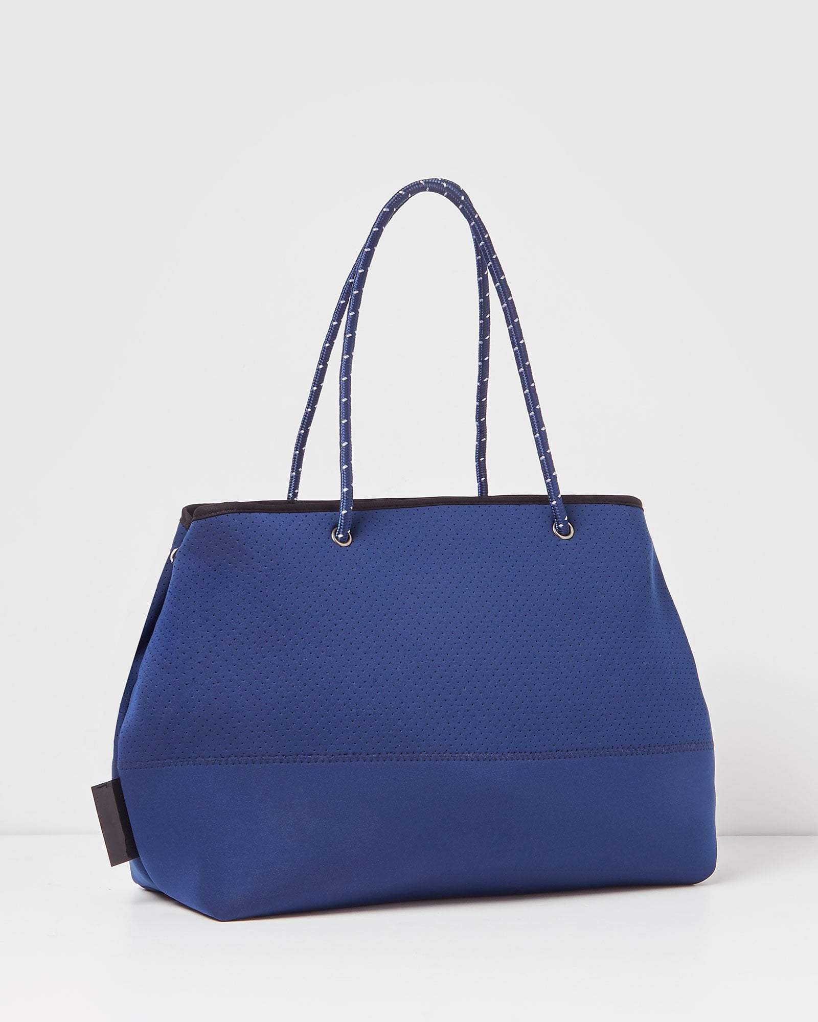 Miz Casa and Co Accessories One Size / Navy Blue Miz Casa & Co Ivy Neoprene Tote Bag Navy