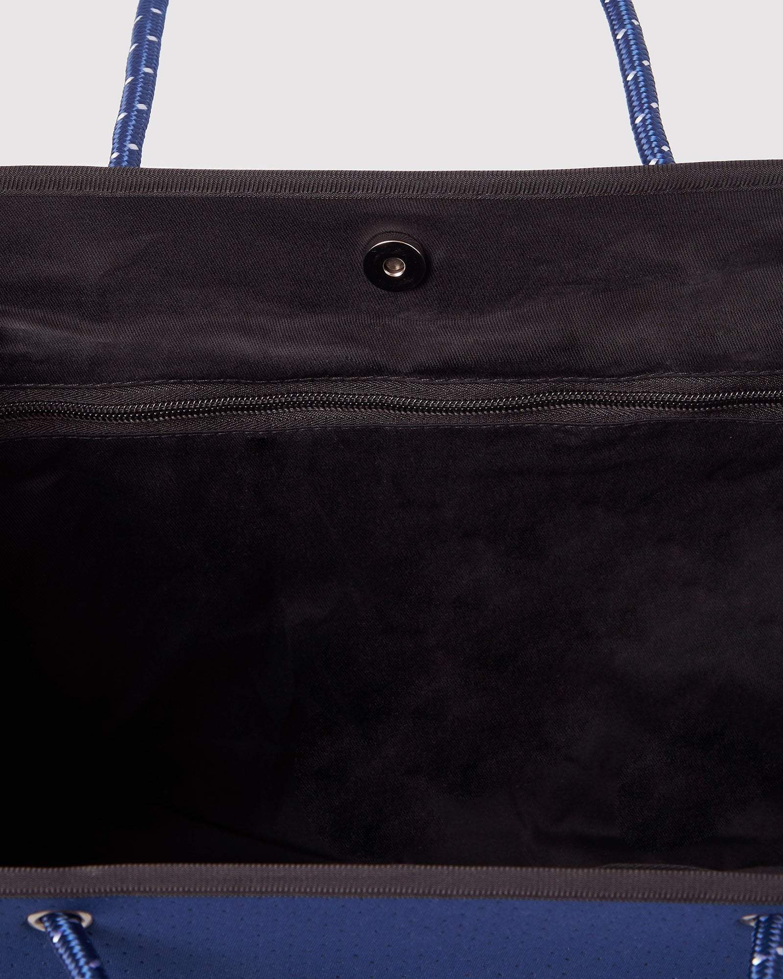 Miz Casa and Co Accessories One Size / Navy Blue Miz Casa & Co Ivy Neoprene Tote Bag Navy