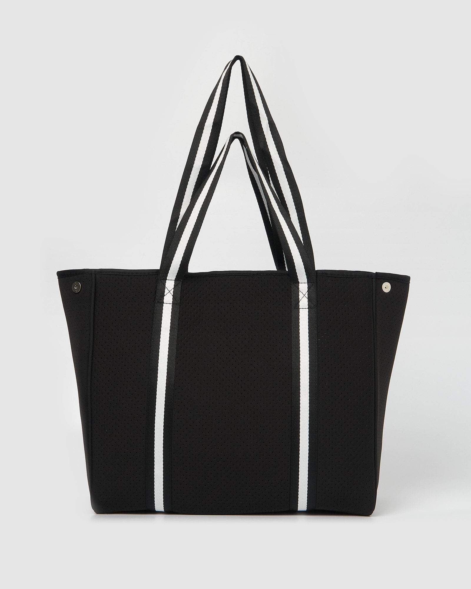 Miz Casa and Co Bags One Size / Black Miz Casa & Co California Neoprene Tote Bag Black