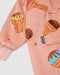 Miz Casa and Co Lounge Wear One Size / Ice Cream Miz Casa & Co Luxury Hooded KIDS Blanket Ice cream