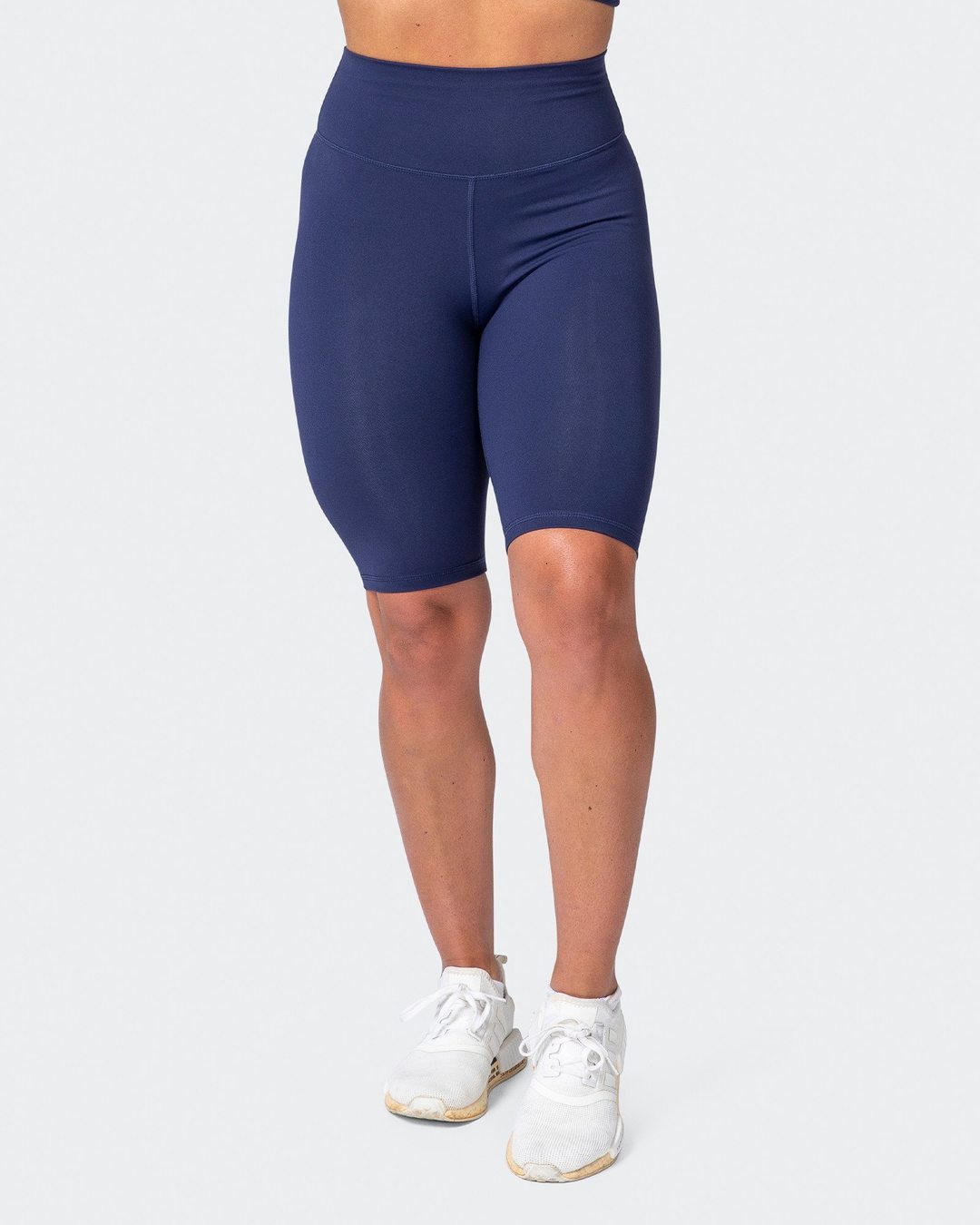 Muscle Nation Signature Referee Length High Waist Scrunch - Midnight