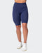 Muscle Nation Signature Referee Length High Waist Scrunch - Midnight