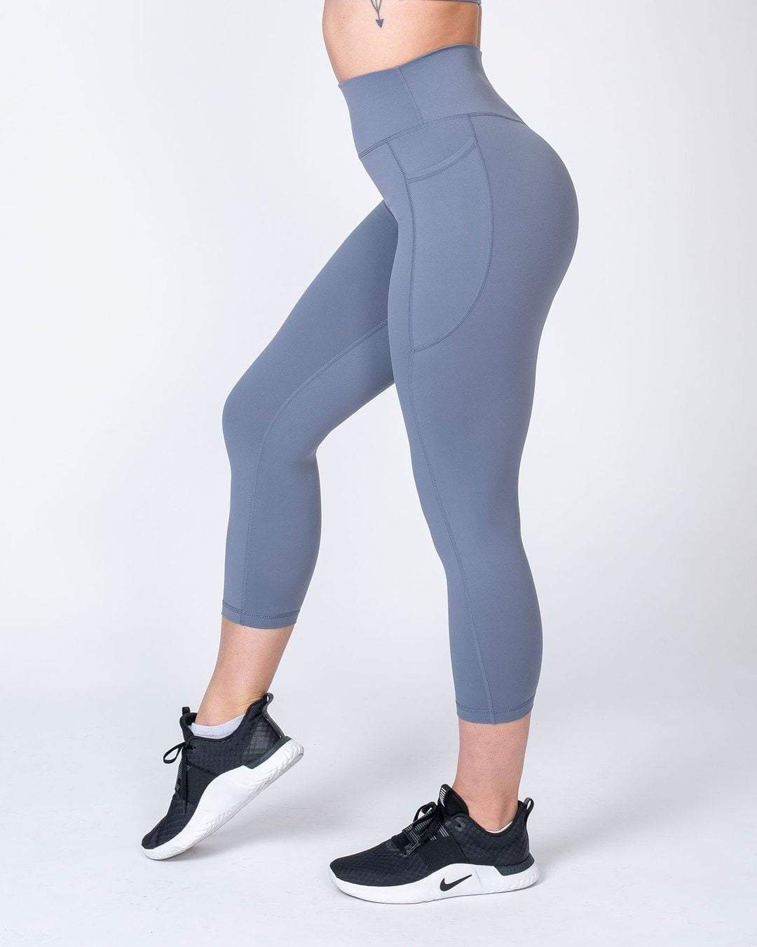7/8 Pocket Leggings - Stone, Afterpay Available
