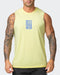 musclenation Activewear Maximise Vintage Tank - Sunny Lime