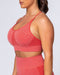 musclenation All Day Strap Seamless Bra - Poppy Marl