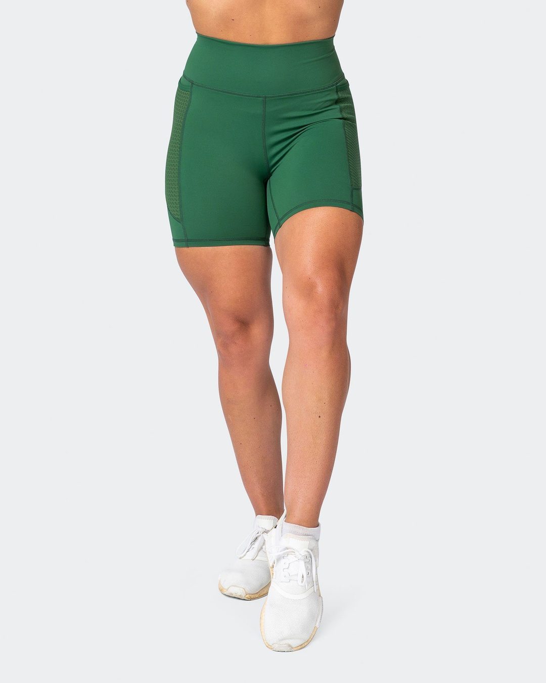 musclenation AMRAP Bike Shorts - Fir Green