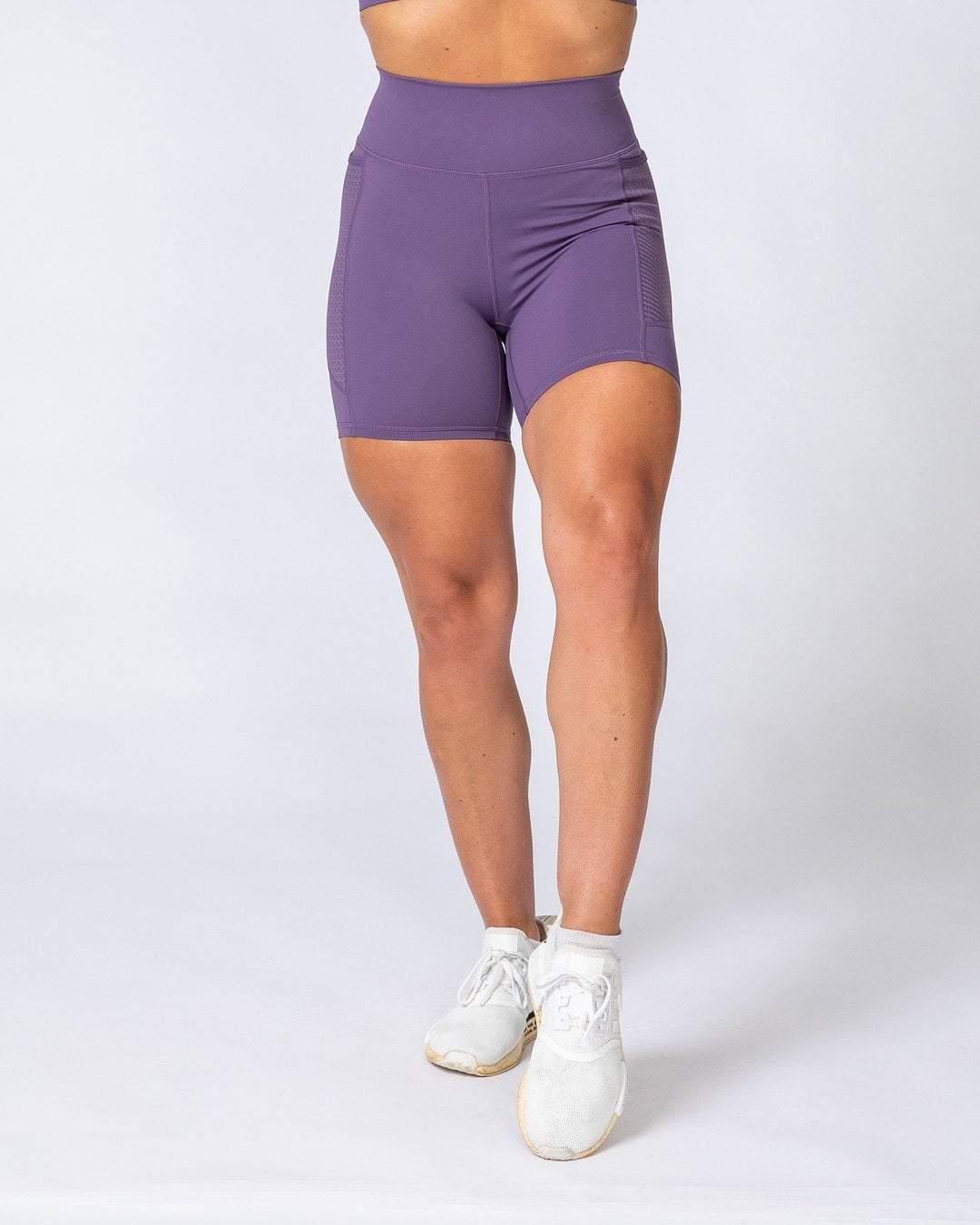 musclenation AMRAP Bike Shorts - Velvet Purple