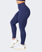 musclenation Ankle Length Scrunch Leggings - Midnight