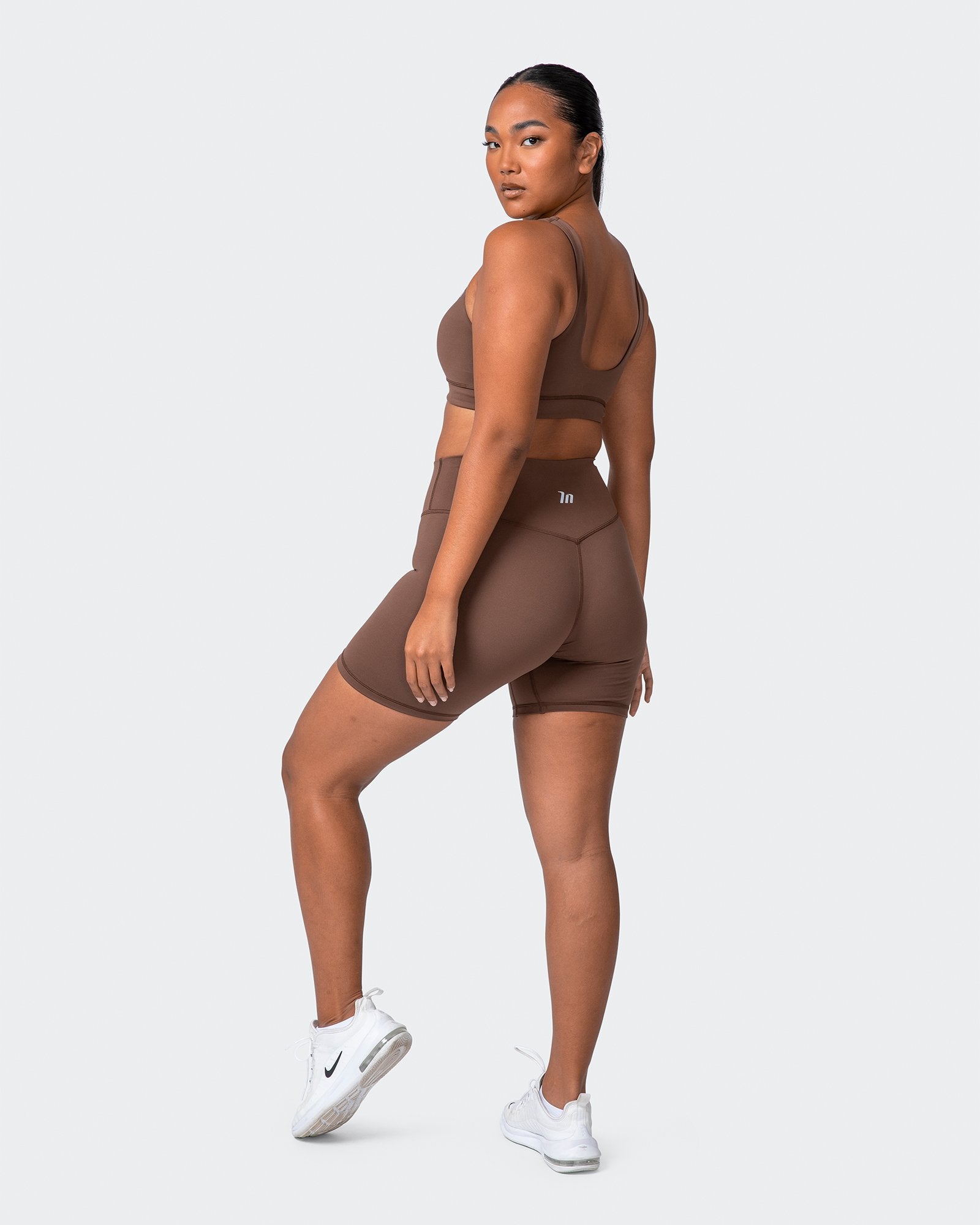 musclenation Bike Shorts V1 BUTTER BIKE SHORTS Mocha