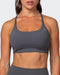 musclenation BRAIDED BRALETTE Charcoal