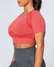 musclenation Classic Seamless Tee - Poppy Marl
