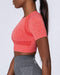 musclenation Classic Seamless Tee - Poppy Marl