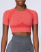 musclenation Classic Seamless Tee - Poppy Marl