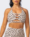 musclenation COASTAL BRALETTE Cheetah Print