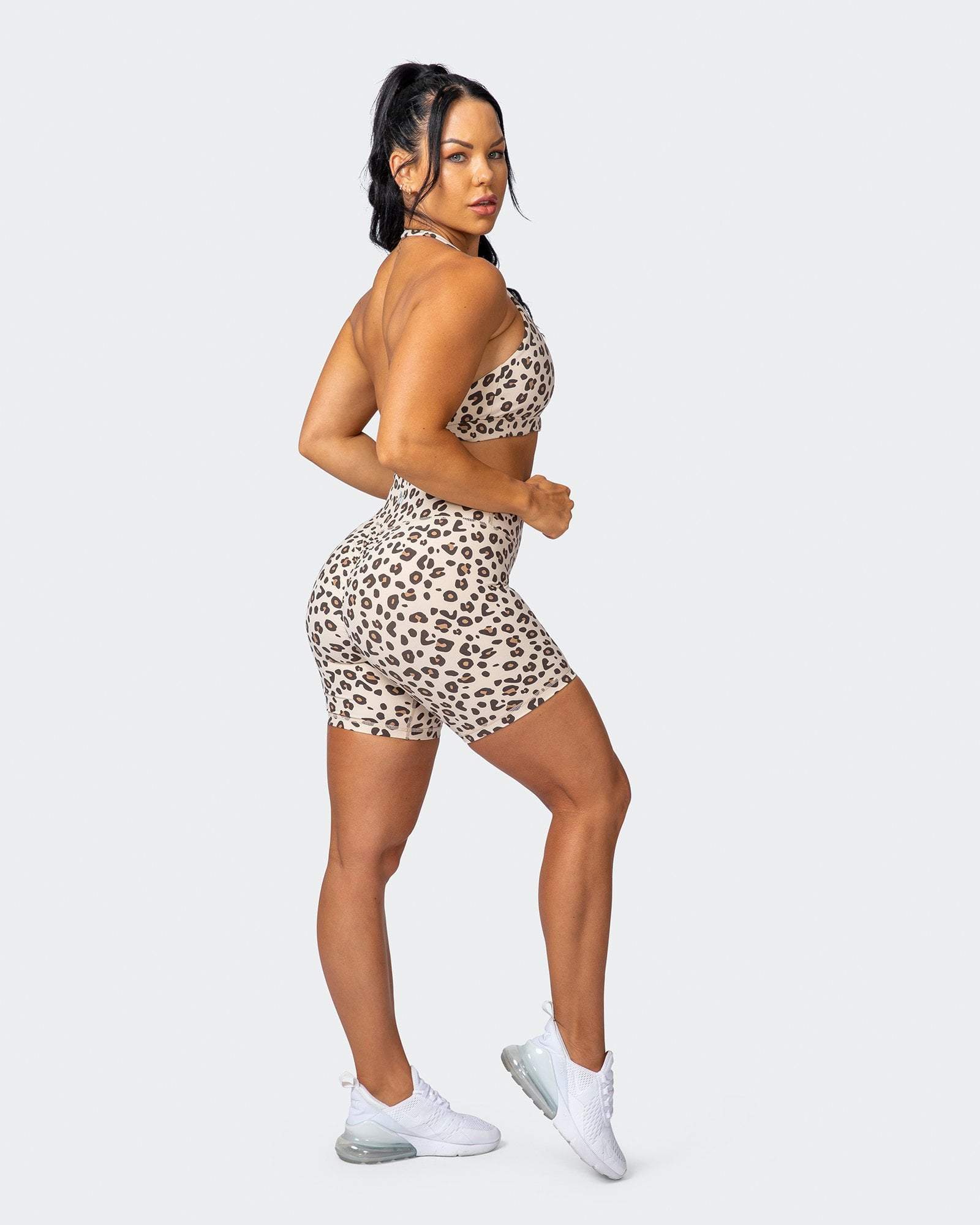 musclenation COASTAL BRALETTE Cheetah Print