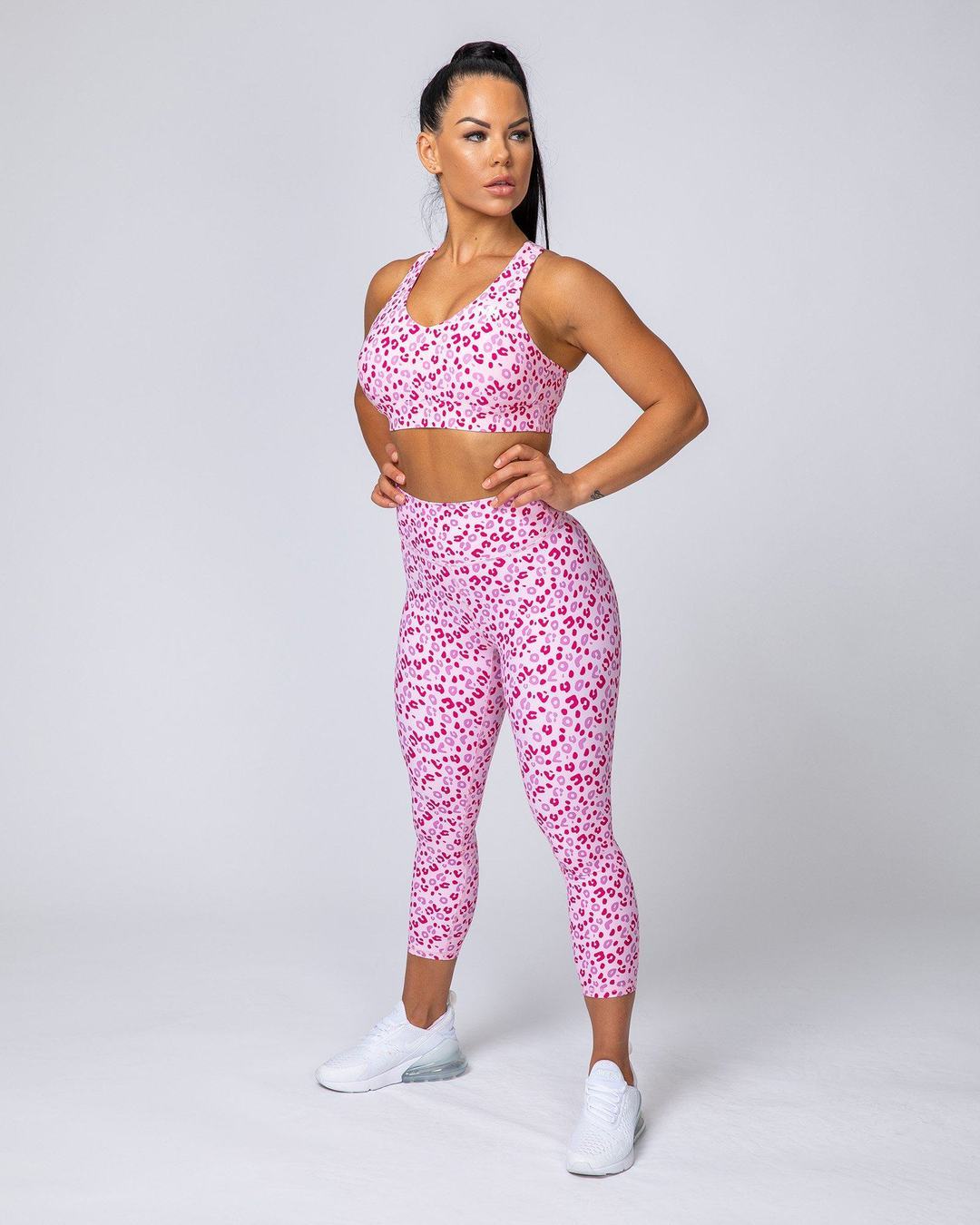 musclenation Comfort Bra - Pink Leopard