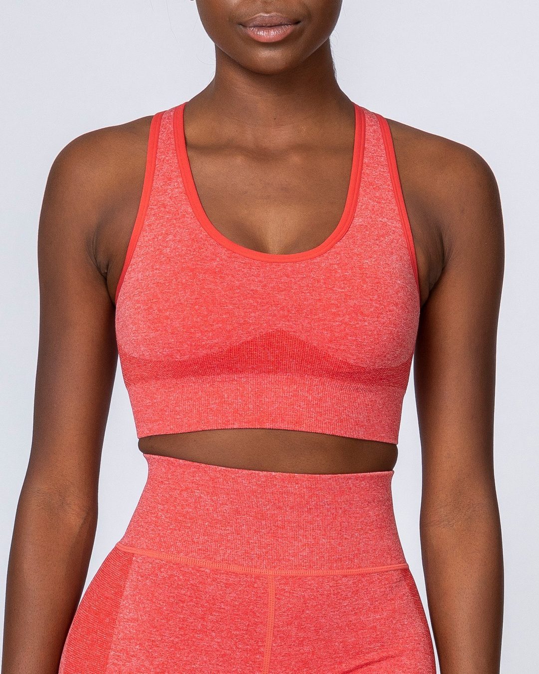 musclenation Comfort Seamless Bra - Poppy Marl