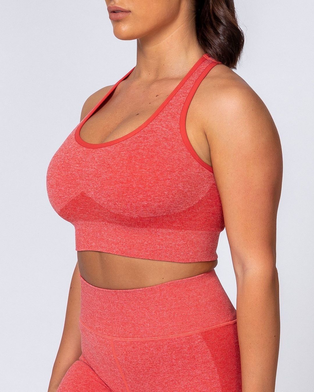 musclenation Comfort Seamless Bra - Poppy Marl