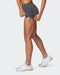 musclenation Copy of SIGNATURE SCRUNCH TIE UP BOOTY SHORTS Black