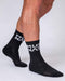 musclenation Default Unisex Crew Socks - 2 Pack (Black, White)