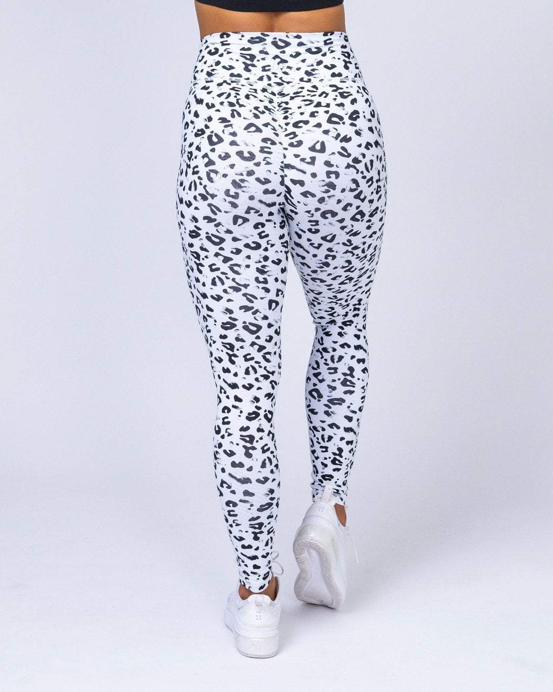 musclenation Full Length Scrunch Leggings - Snow Leopard