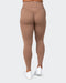 musclenation Gym Leggings MN Seamless Full Length Leggings - Biscuit