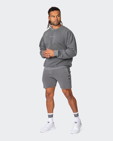 musclenation Gym Shorts Infinite Vintage Shorts - Washed Tornado