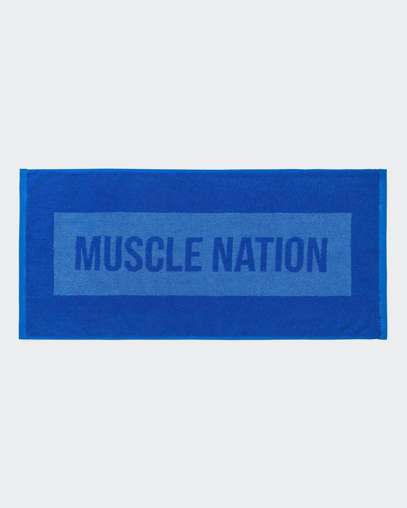 musclenation Gym Towel Default Level Up Sweat Towel (Small) - Sonic Blue/Vista Blue