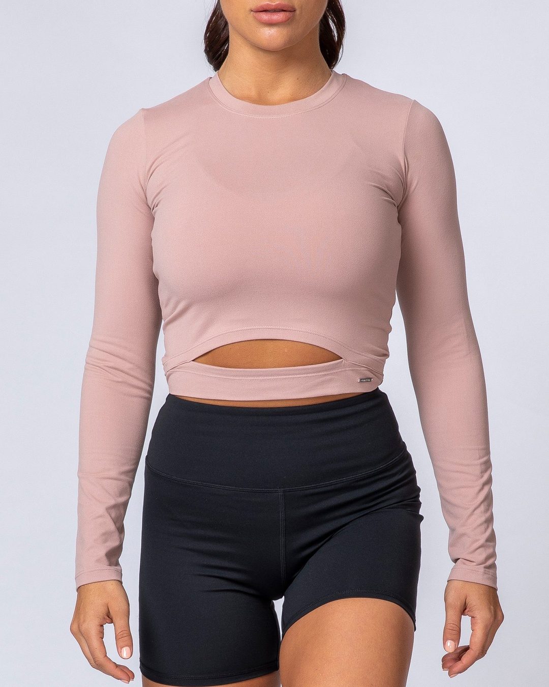 musclenation Half Time Long Sleeve - Fawn