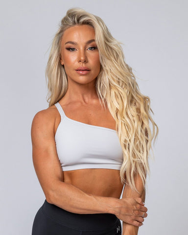 musclenation HBxMN Sea Spray Bralette - Light Grey