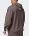 musclenation Hoodies Mens 3D Vintage Oversized Hoodie - Dark Taupe