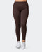 musclenation Leggings SIGNATURE POCKET ANKLE LENGTH LEGGINGS Cocoa